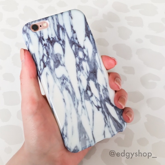 THE EDGY SHOP Other - Marble Soft iPhone Case